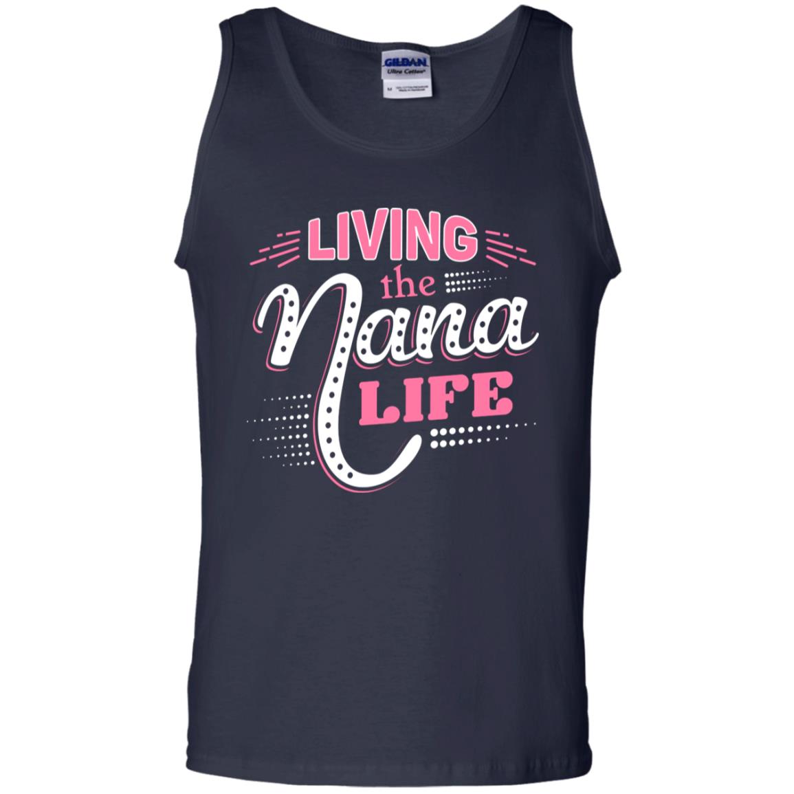 Living The Nana Life Nana T-shirt Navy