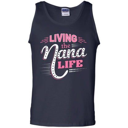 Living The Nana Life Nana T-shirt Navy