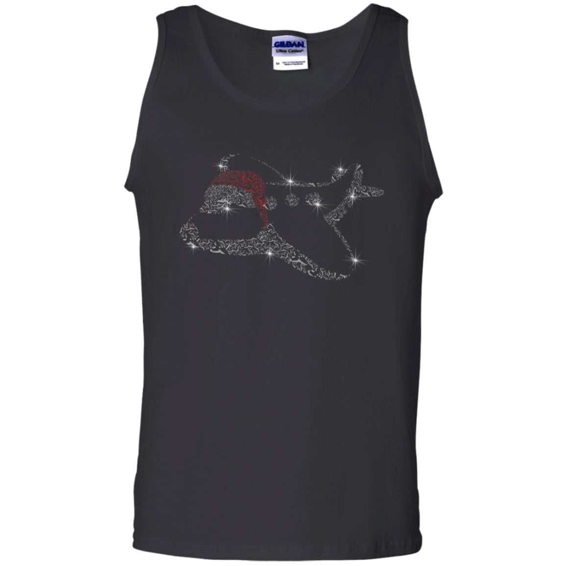 Airplane With Santa Hat Merry Christmas Gift Shirt For Mens Womens Kids Black