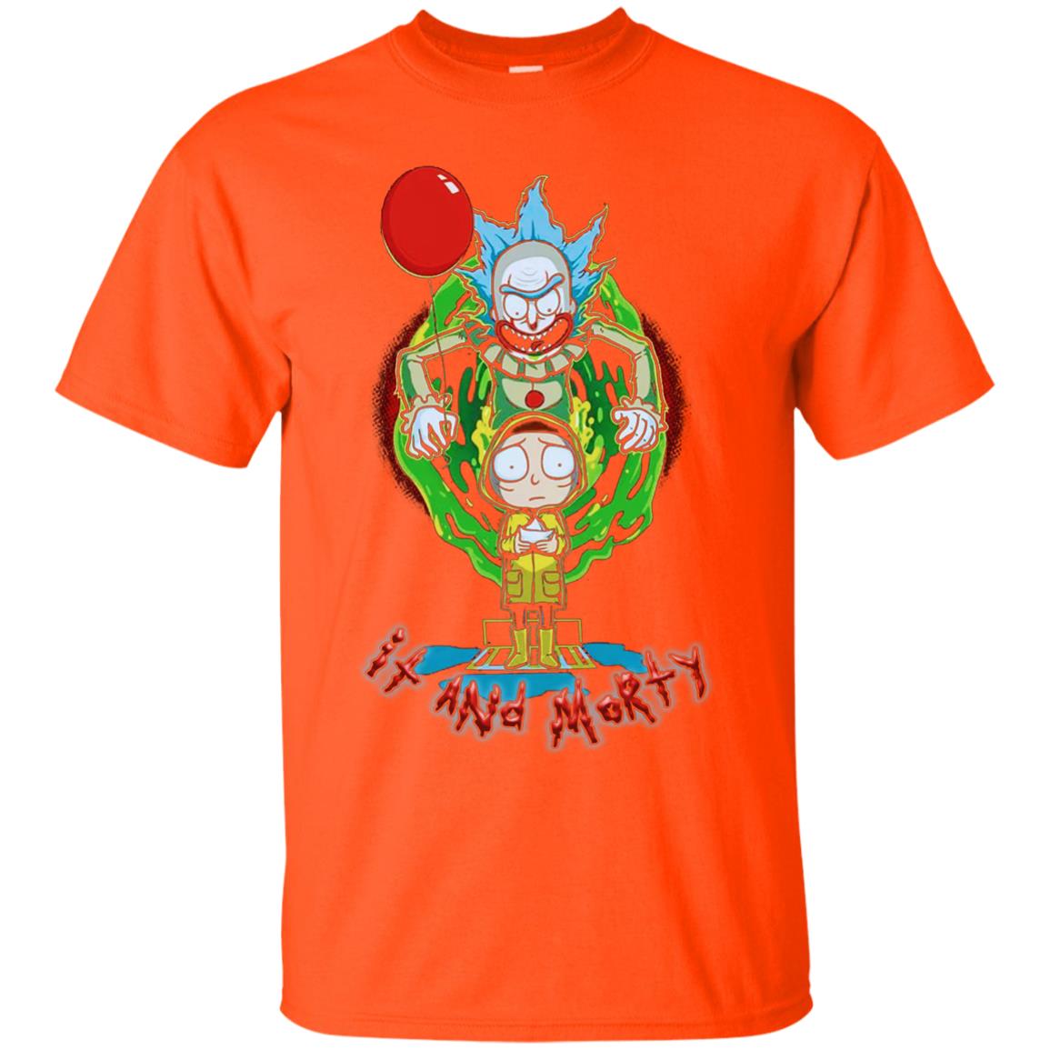 It And Morty Shirt Orange