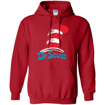 Film Lover T-shirt Dr. Seuss Hat T-shirt Red