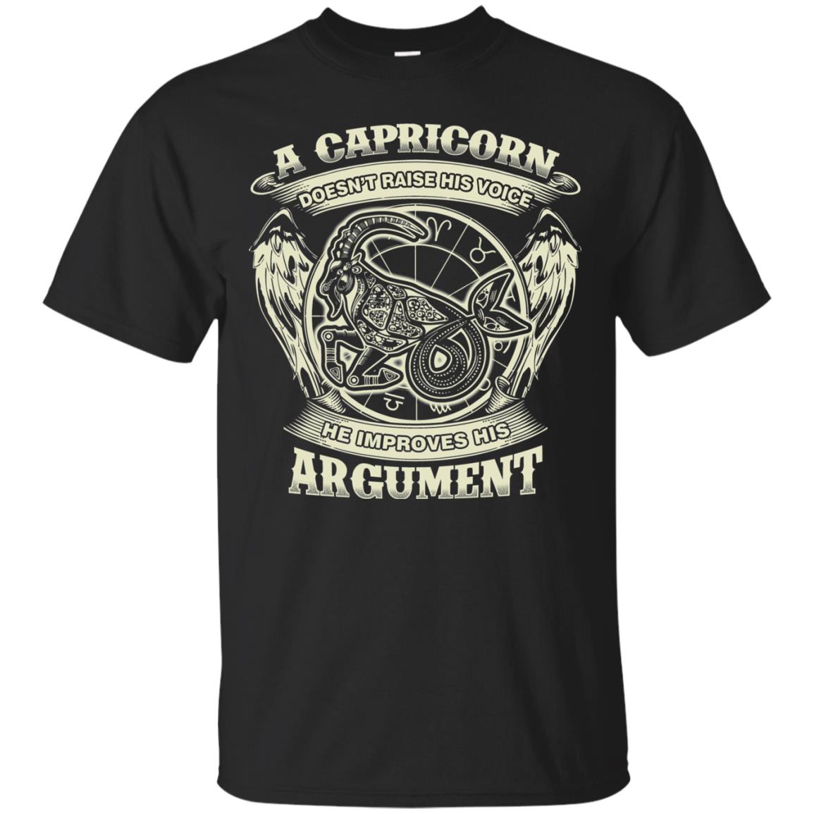 Capricorn Dosent Raise His Voice He Improve His Argument Black