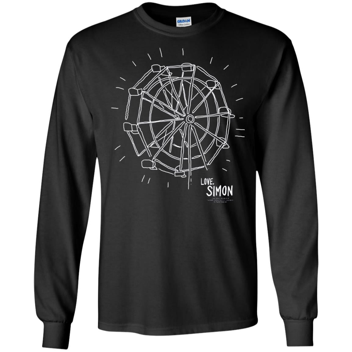 Love Simon Ferris Wheel Doodle Shirt