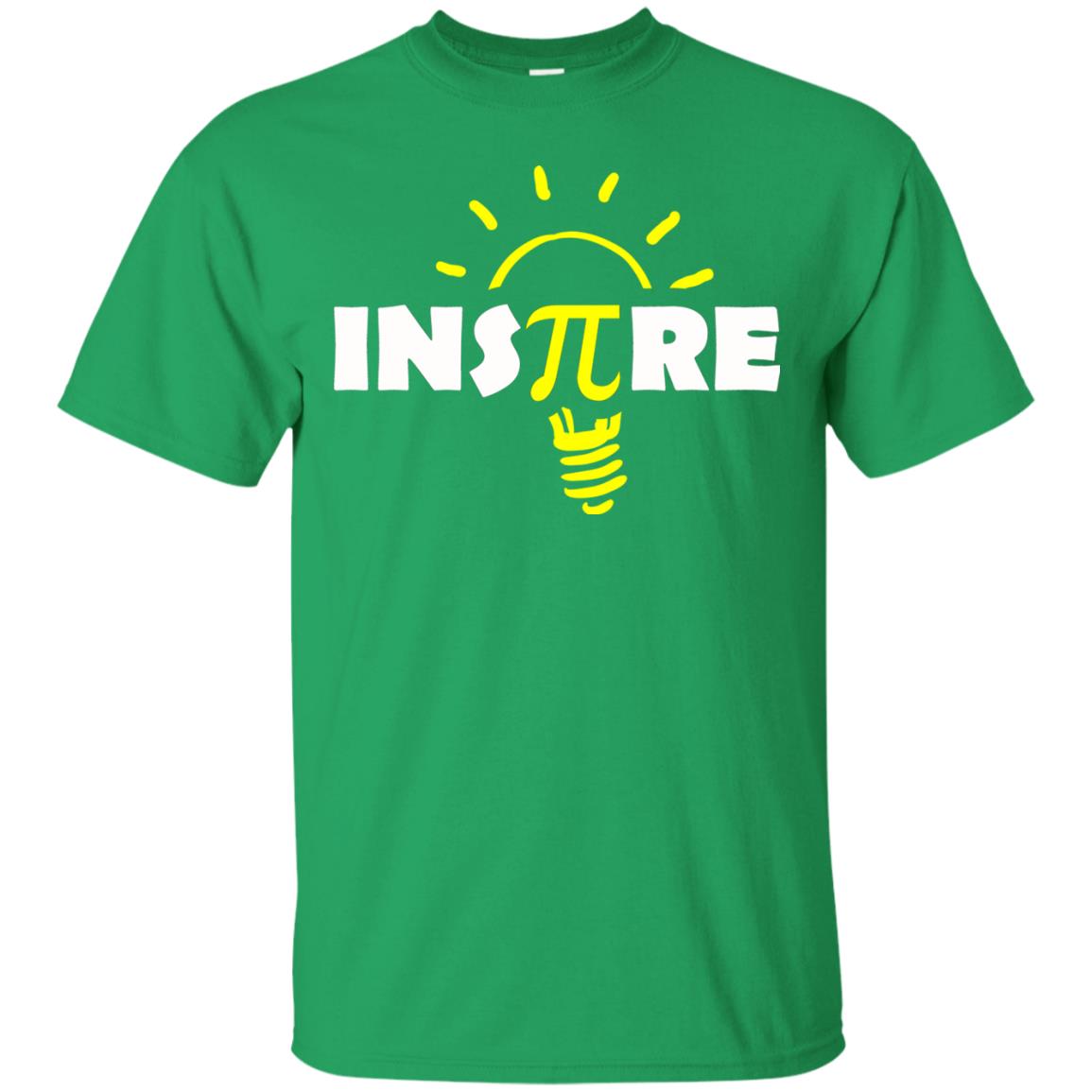Inspire Light Bulb Cool Gift Shirt Irish Green