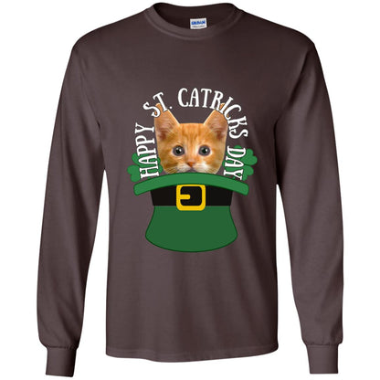 Happy Saint Patricks Day T-shirt Dark Chocolate