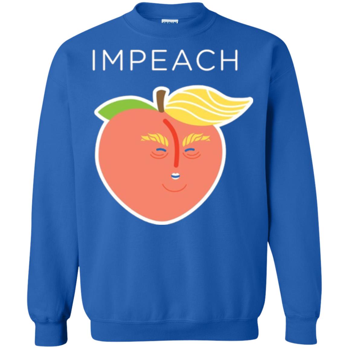 Anti Trump Peach Emoji T-shirt Impeach Donald Royal