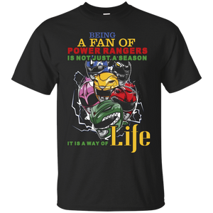 Gaoranger T-shirt Being A Fan Of Power Rangers Is Not Just A Season