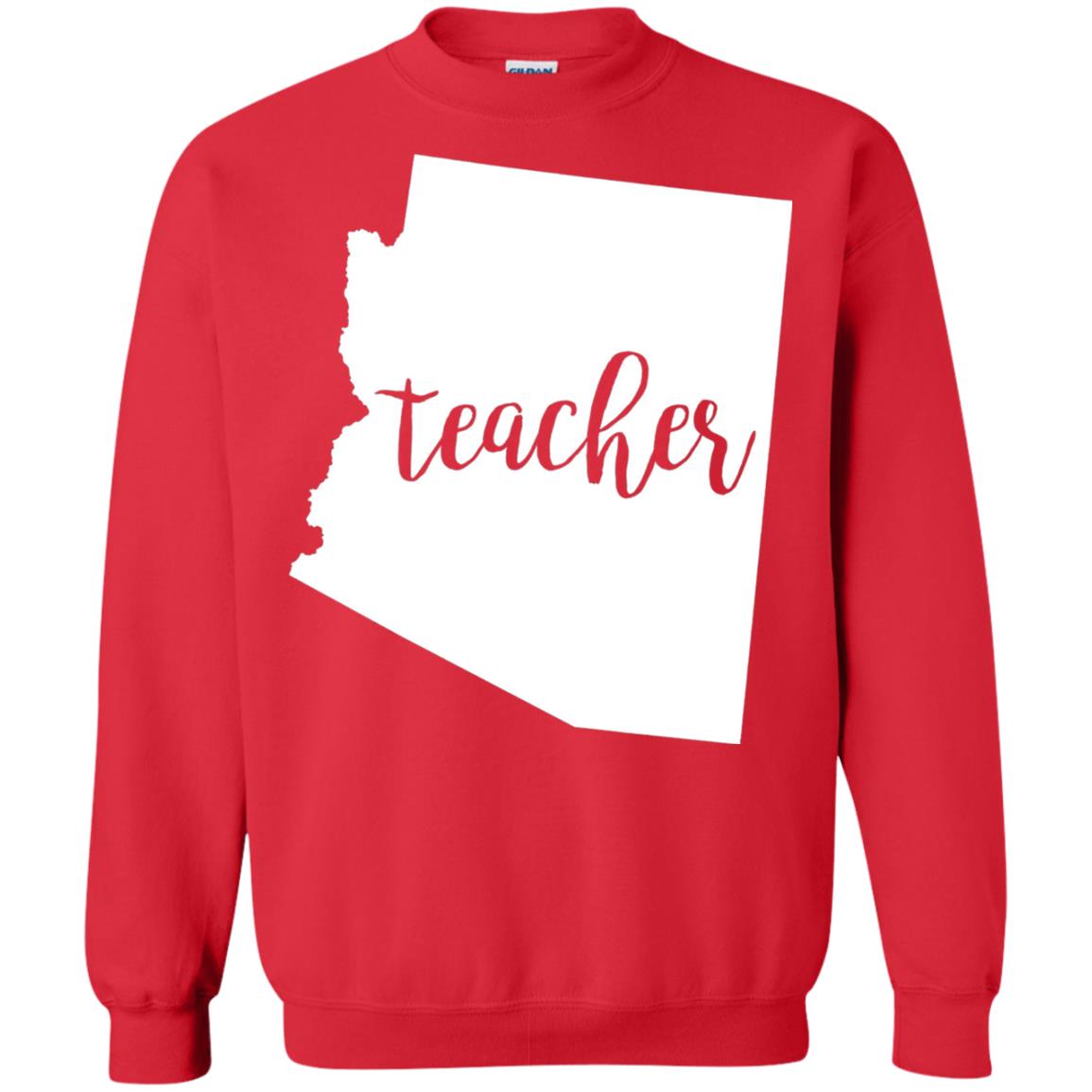 Arizona Teacher Home State Back To School Shirt Red