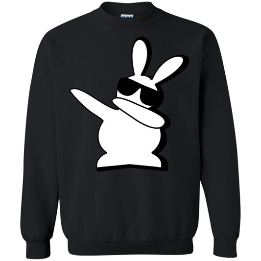 Dabbing Hip Hop Bunny Easter Dab Rabbit Dance T-shirt Black