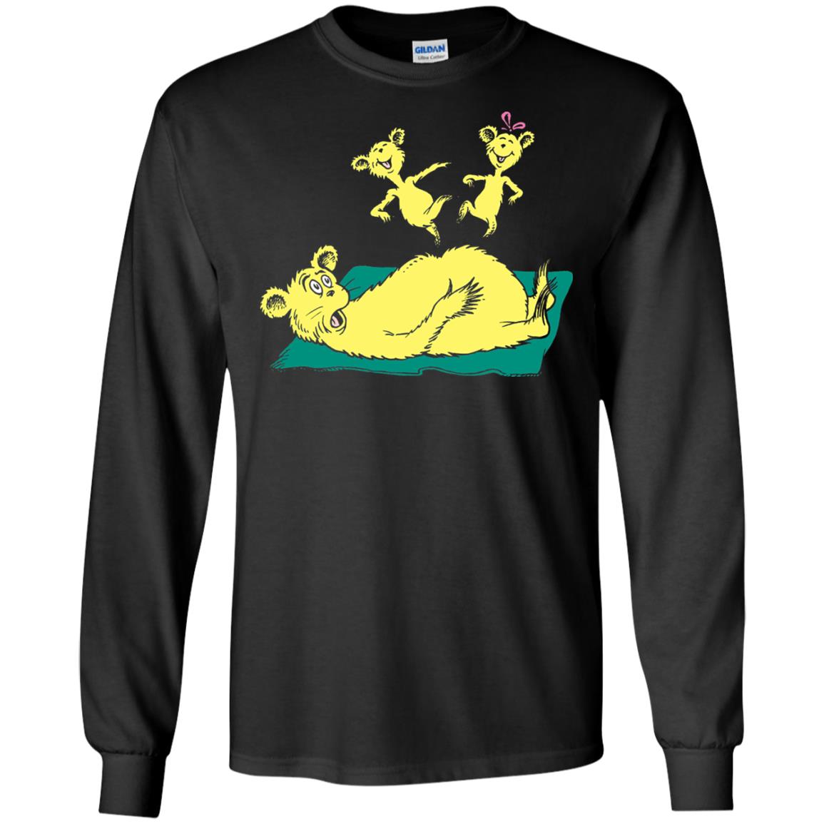 Dr. Seuss Hop On Pop Book Lover T-shirt Black