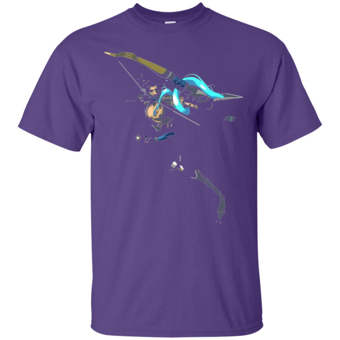 Overwatch Hanzo Dragonstrike Spray T-shirt Purple