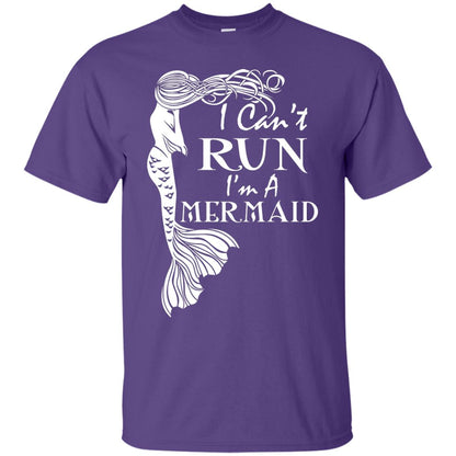 I Can’t Run I’m A Mermaid T-shirt Purple