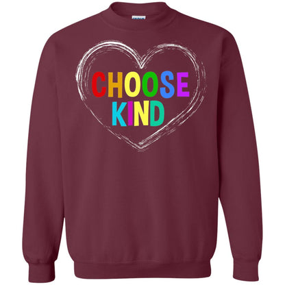 Choose Kind Anti Bullying T-shirt Maroon