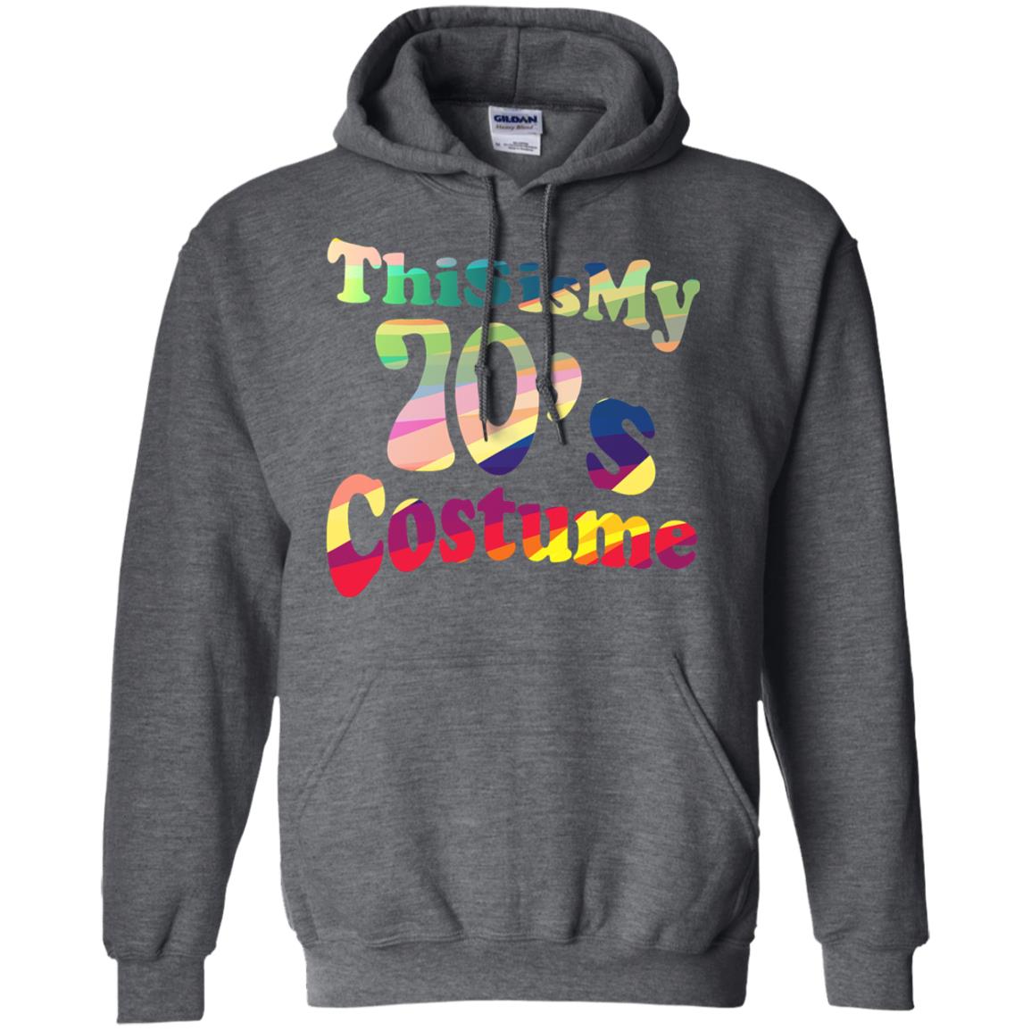 70s Halloween Costume 70s T-shirt For Women Men Girls Dark Heather