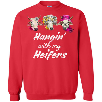 Hangin' With My Heifers Shirt Red