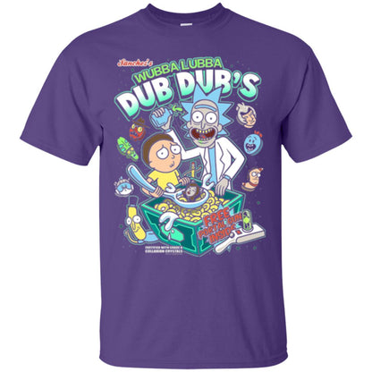 Movie T-shirt Wubba Luba Dub Dub_s Cereal Purple