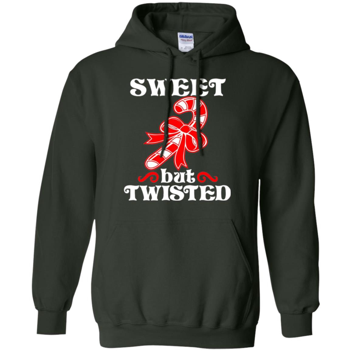 Sweet But Twisted Christmas T-shirt Forest Green