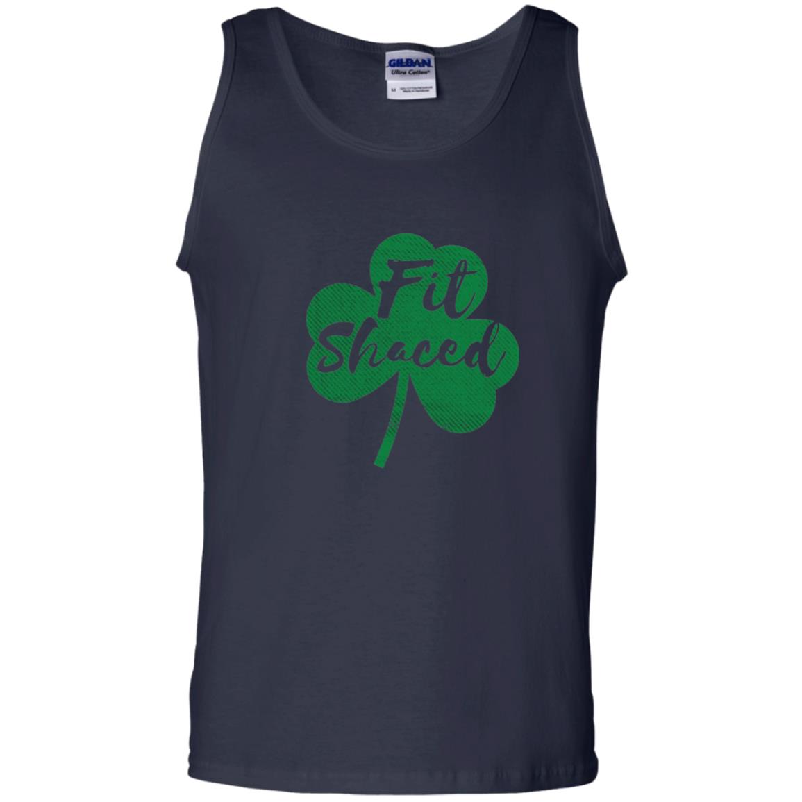St Patricks Day T-shirt Drinking Fit Shaced Navy