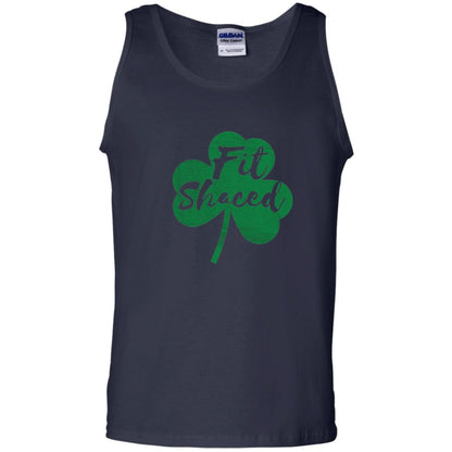 St Patricks Day T-shirt Drinking Fit Shaced Navy