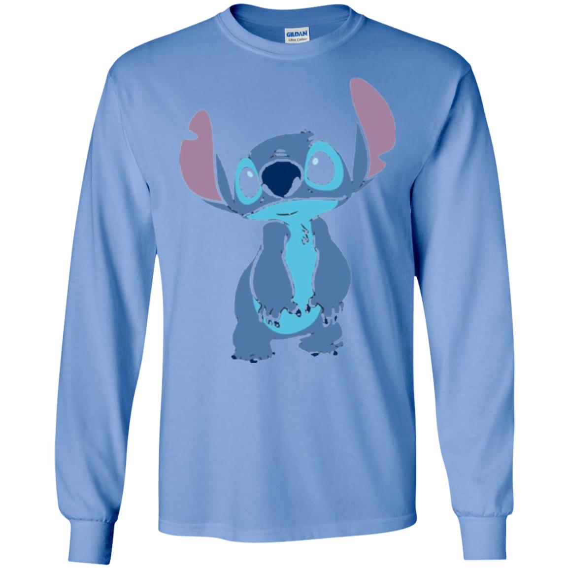 Disney Stitch Ohana T-shirt Carolina Blue