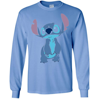 Disney Stitch Ohana T-shirt Carolina Blue
