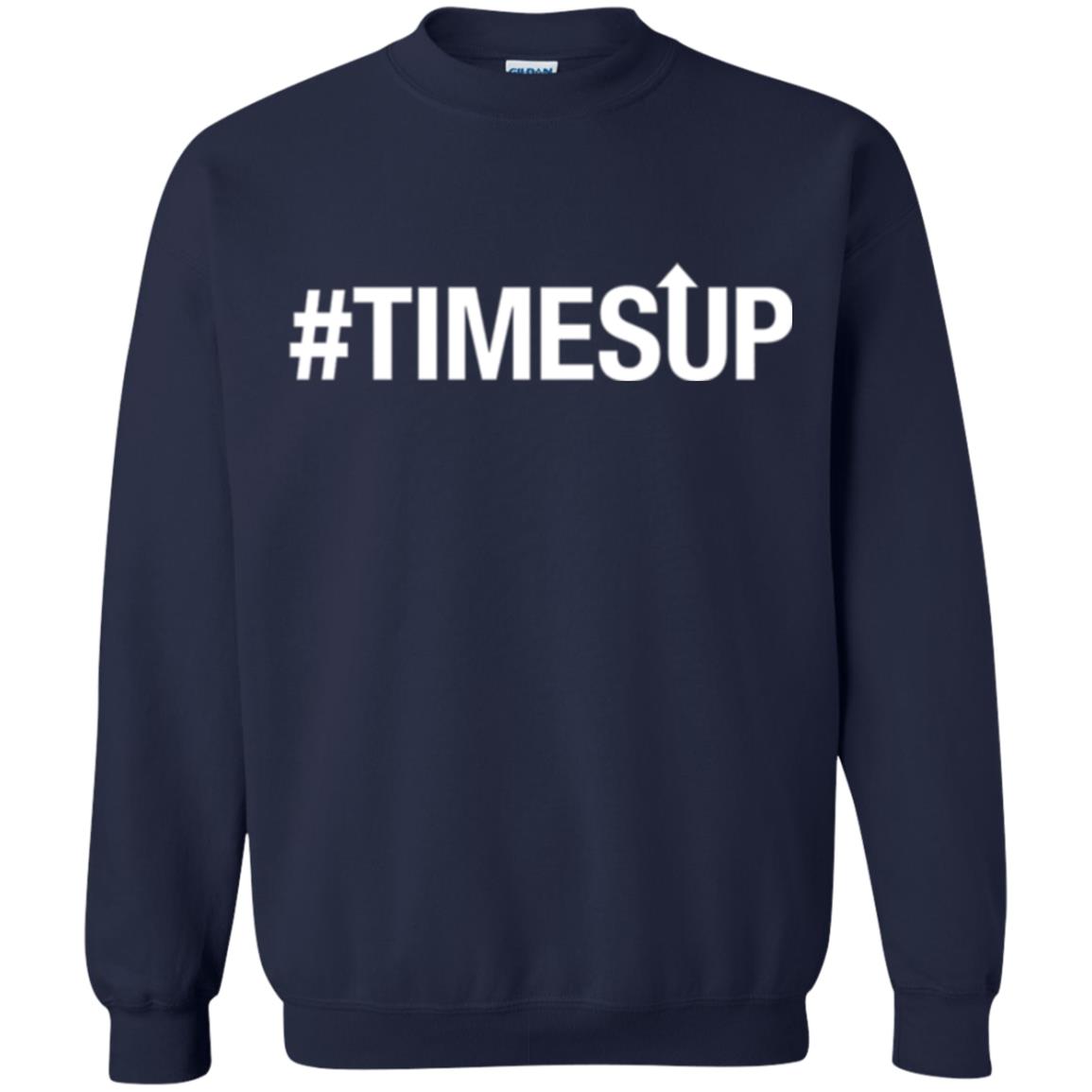 Feminist Movement T-shirt Time_s Up Navy