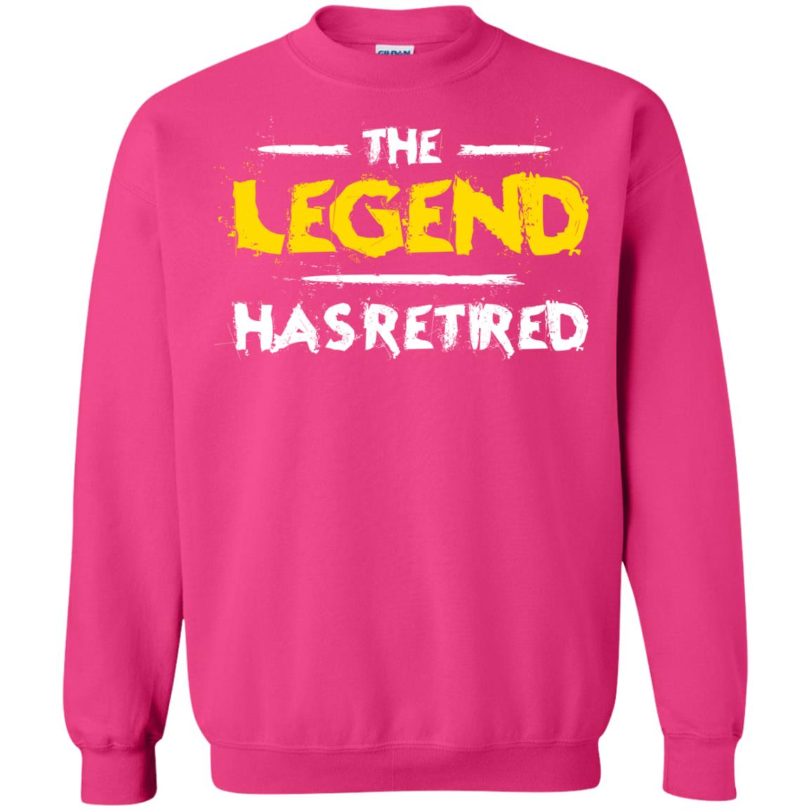Retirement T-shirt The Legend Has Retired Heliconia