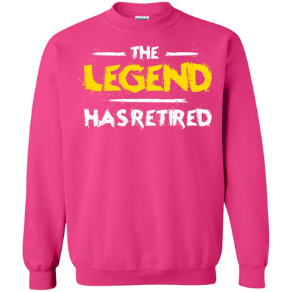 Retirement T-shirt The Legend Has Retired Heliconia