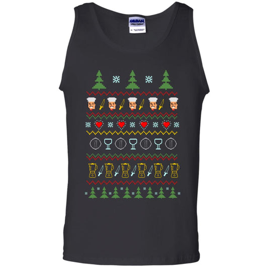 Chef Christmas X-mas Gift Shirt For Cooking Lovers Black
