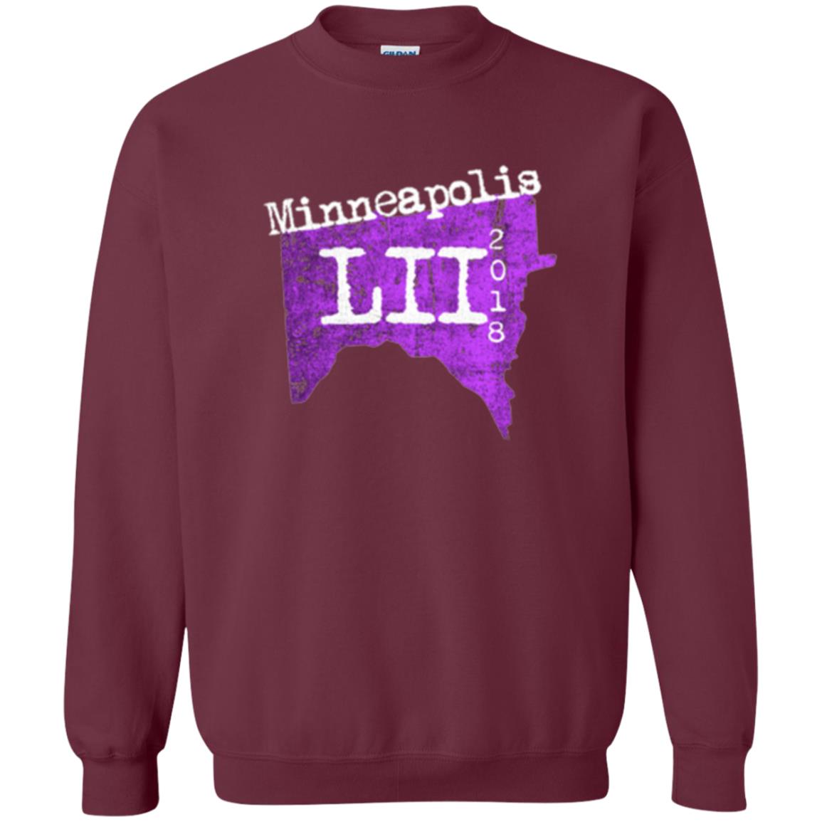Football Lover T-shirt Minneapolis Minnesota 2018 T-shirt Maroon