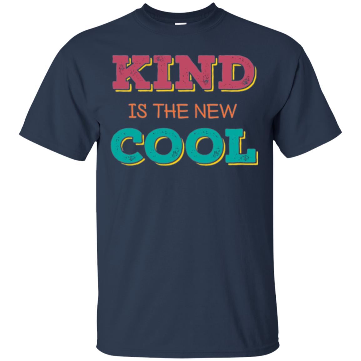 Anti Bullying T-shirt Kind Is The New Cool Navy