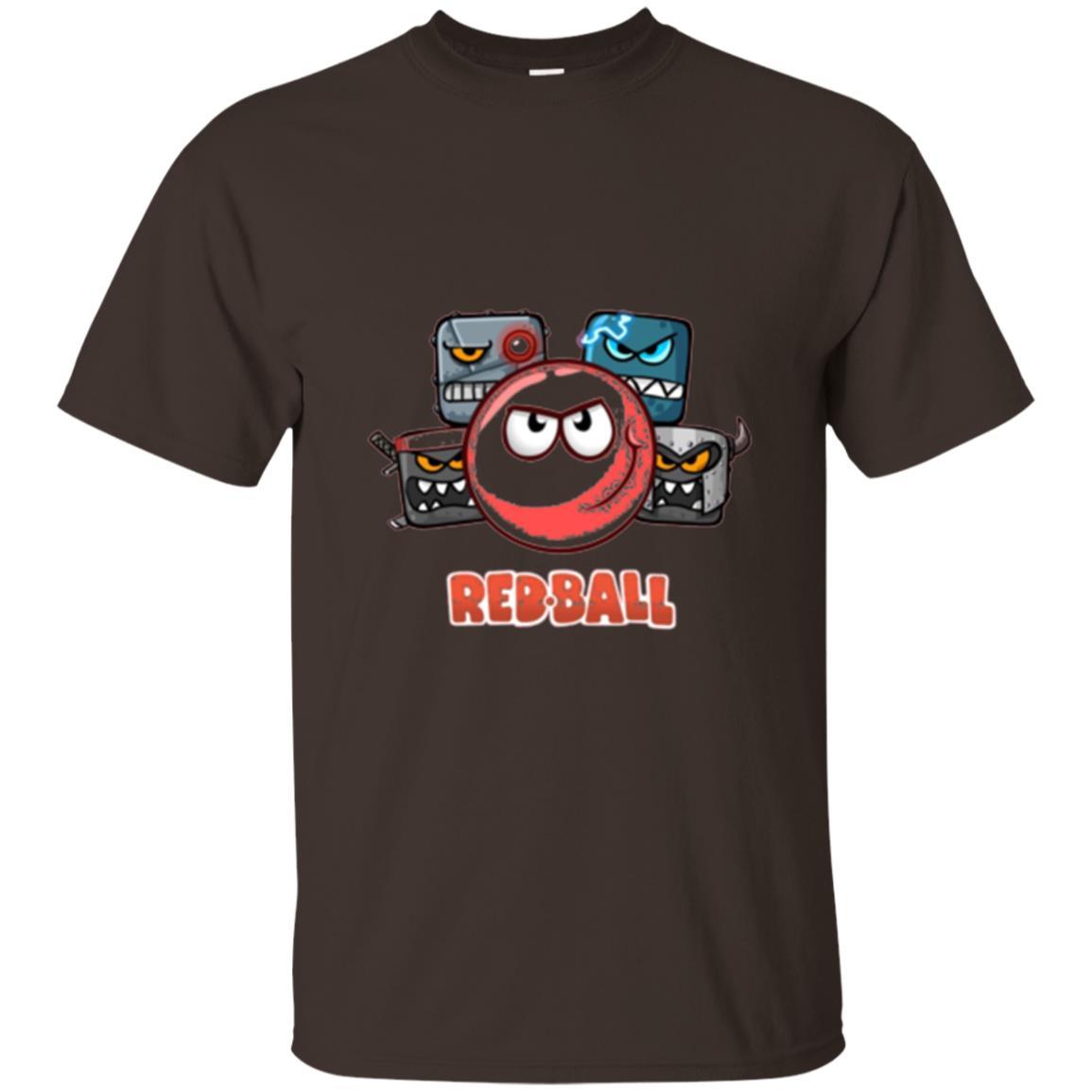 The Crew T-shirt Red Ball 4 T-shirt Dark Chocolate