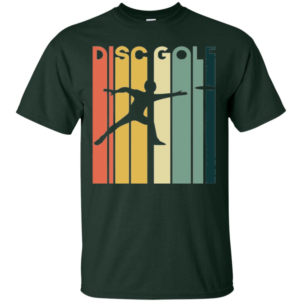 Disc Golf Retro Vintage T-shirt Forest Green