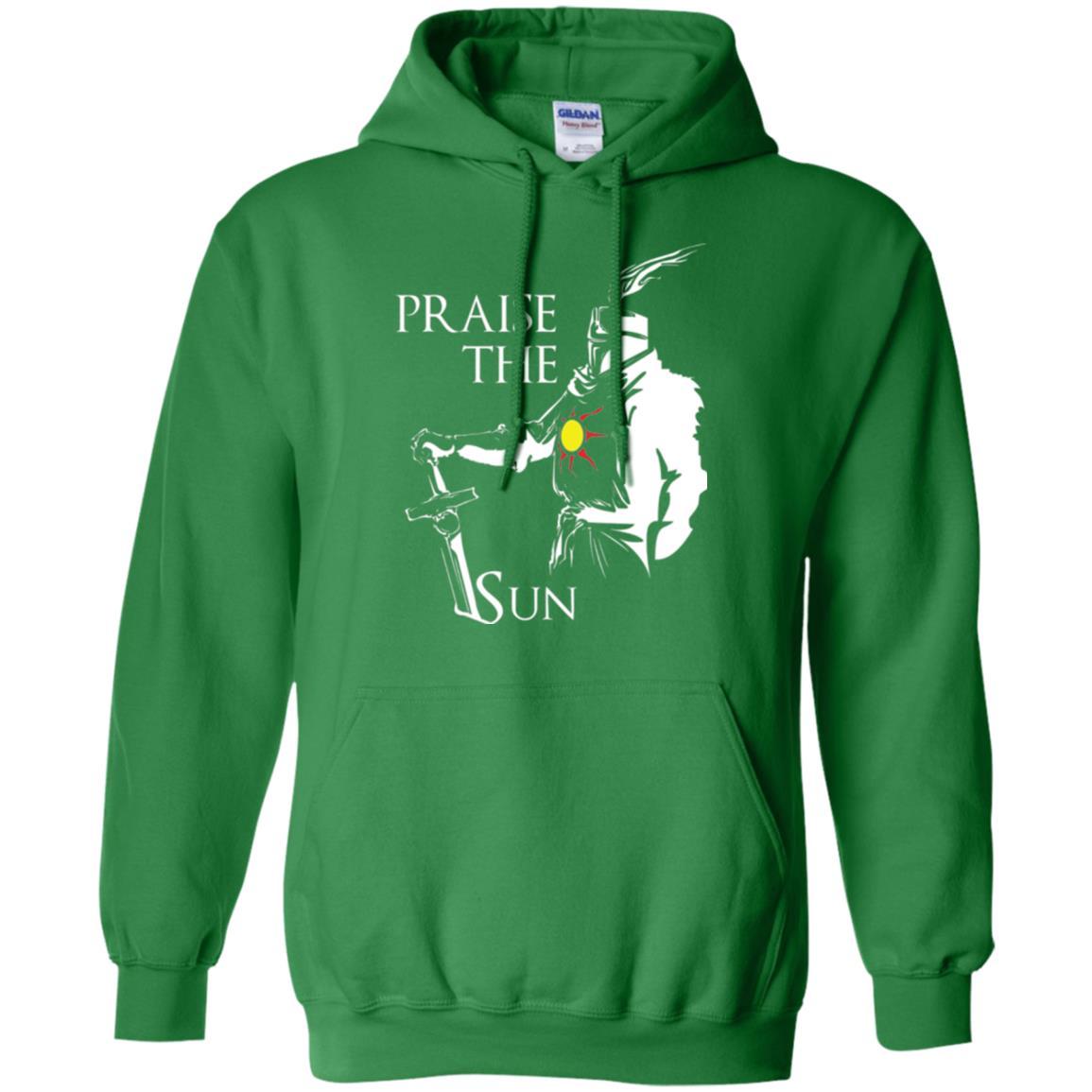 Gamer T-shirt Praise The Sun Knight T-shirt Irish Green