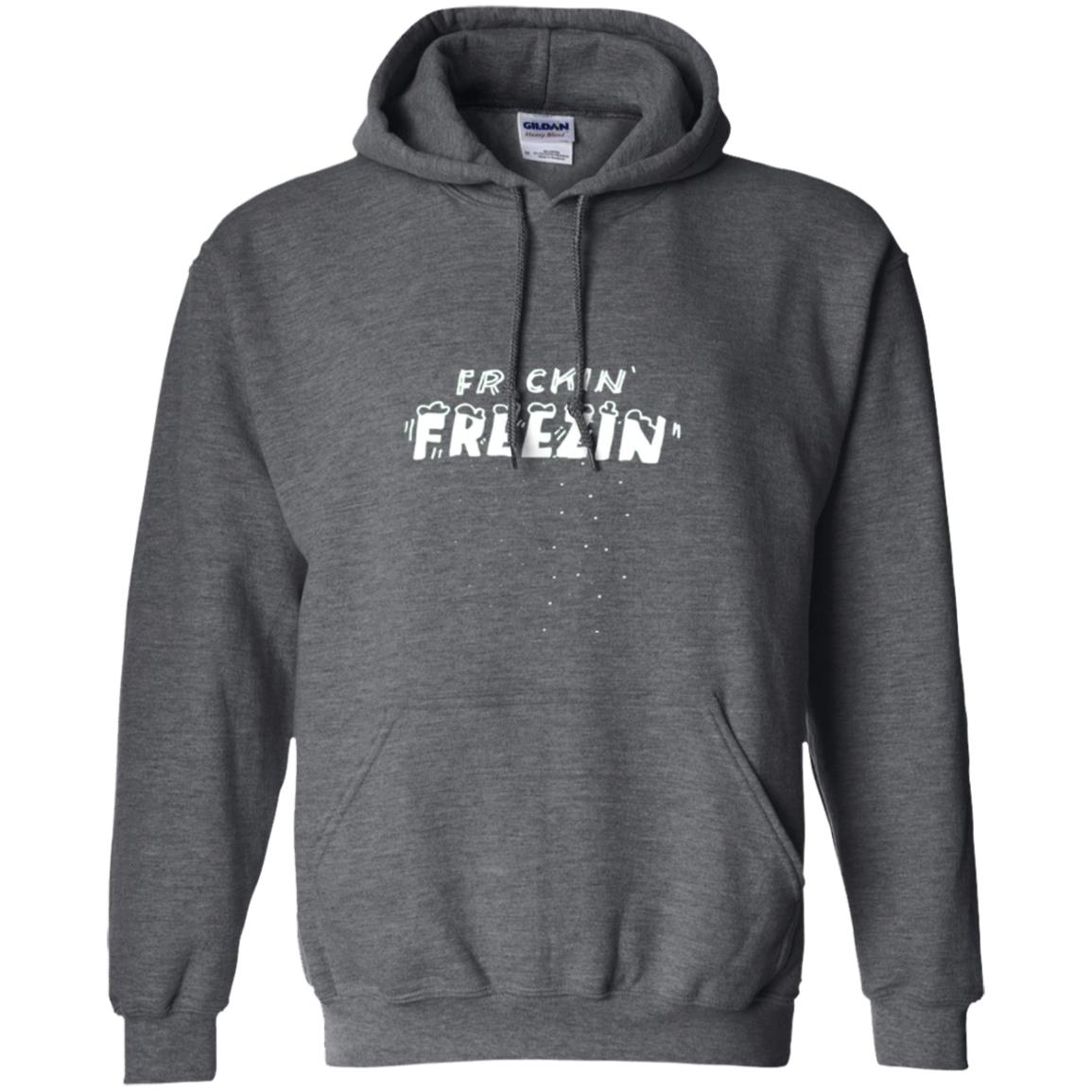 Funny Frickin_ Freezin_ T-shirt Dark Heather