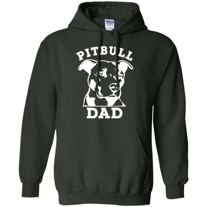Pit Bull Dad T-shirt Pitbull Lovers Forest Green