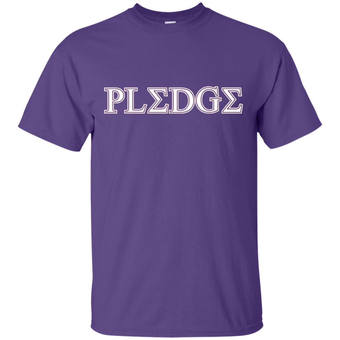 College Greek Life Pledge Fraternity Sorority Rush T-shirt Purple