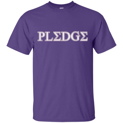 College Greek Life Pledge Fraternity Sorority Rush T-shirt Purple