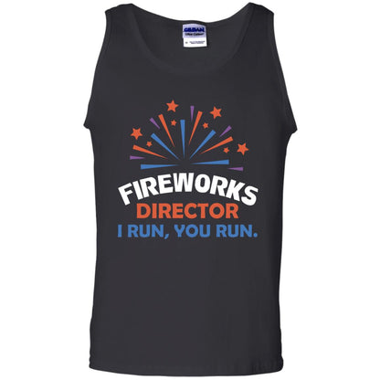 Fireworks Director I Run You Run Shirt Black