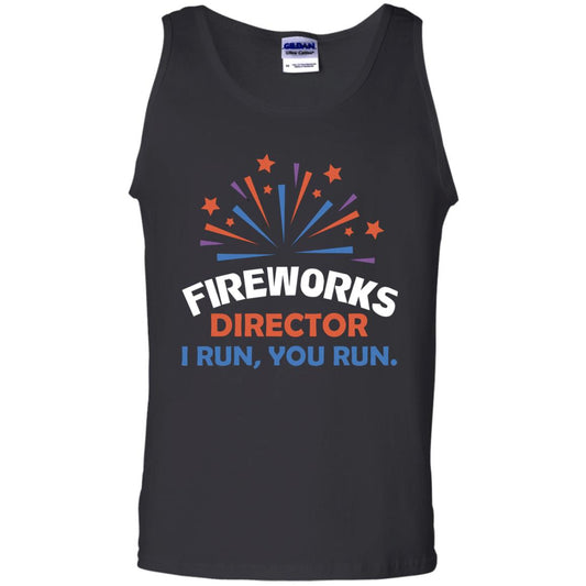 Fireworks Director I Run You Run Shirt Black