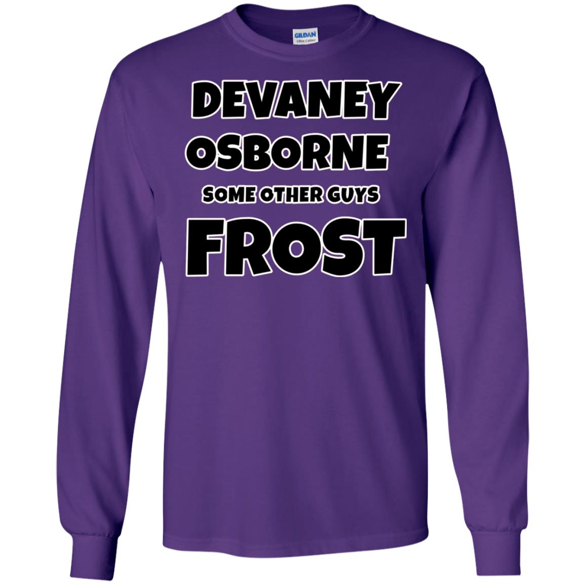 Devaney Osborne Some Other Guys Frost T-shirt Purple