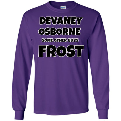 Devaney Osborne Some Other Guys Frost T-shirt Purple