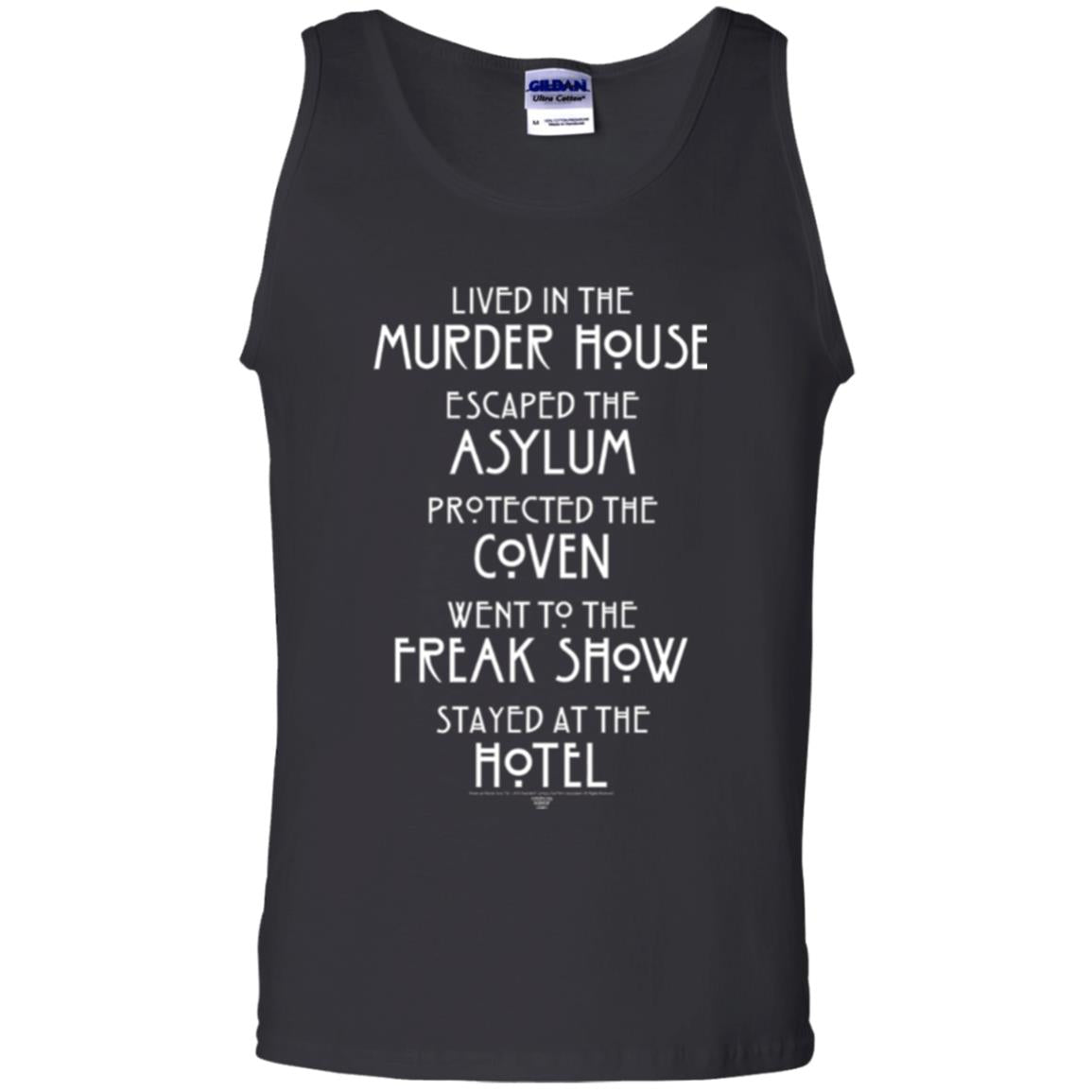 American Horror Story T-shirt Lived In The Murder House Black
