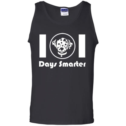 Dog Lovers T-shirt 101 Days Smarter Black