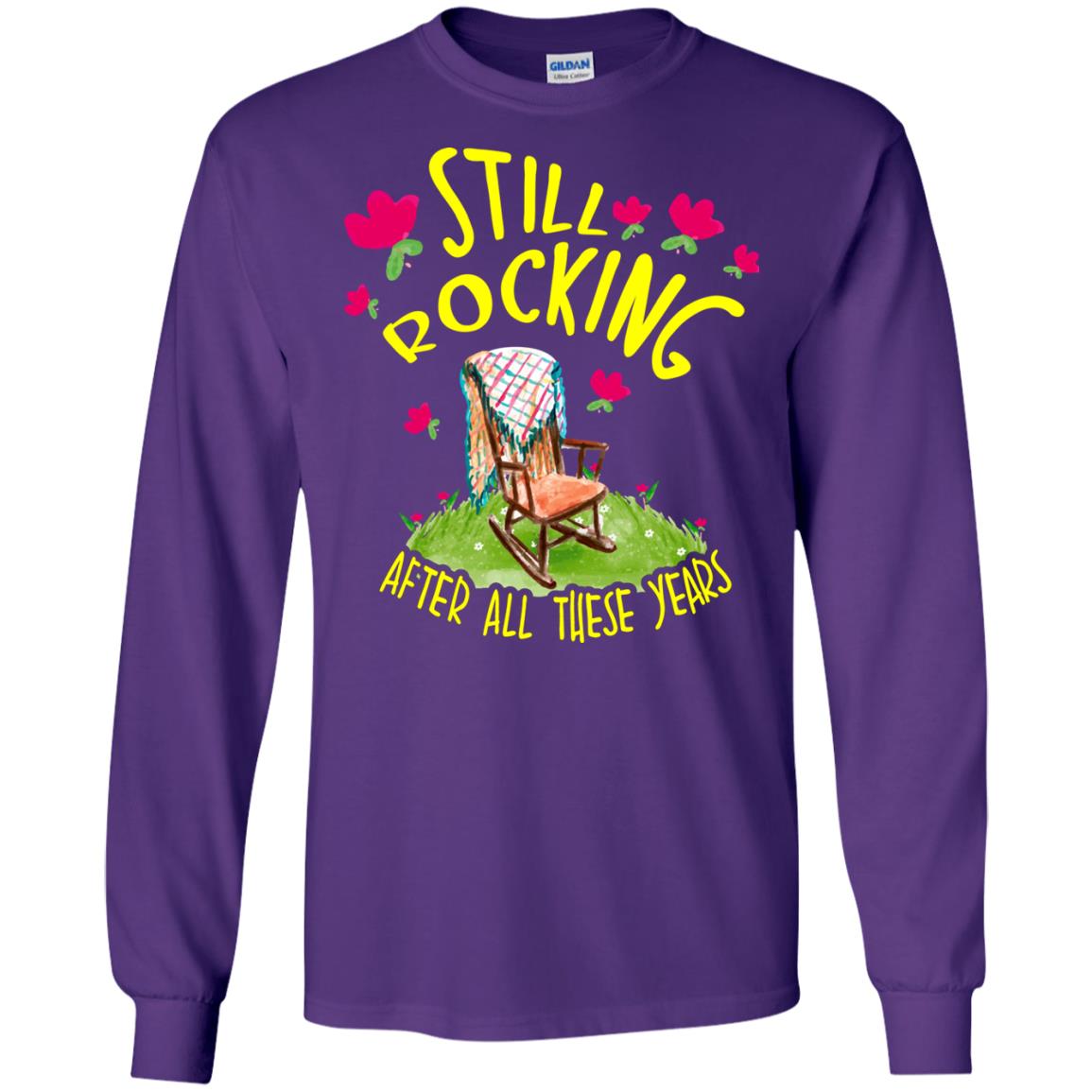 Still Rocking After All These Years T-shirt Purple