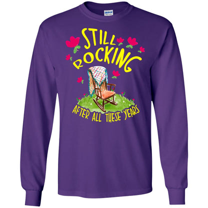 Still Rocking After All These Years T-shirt Purple