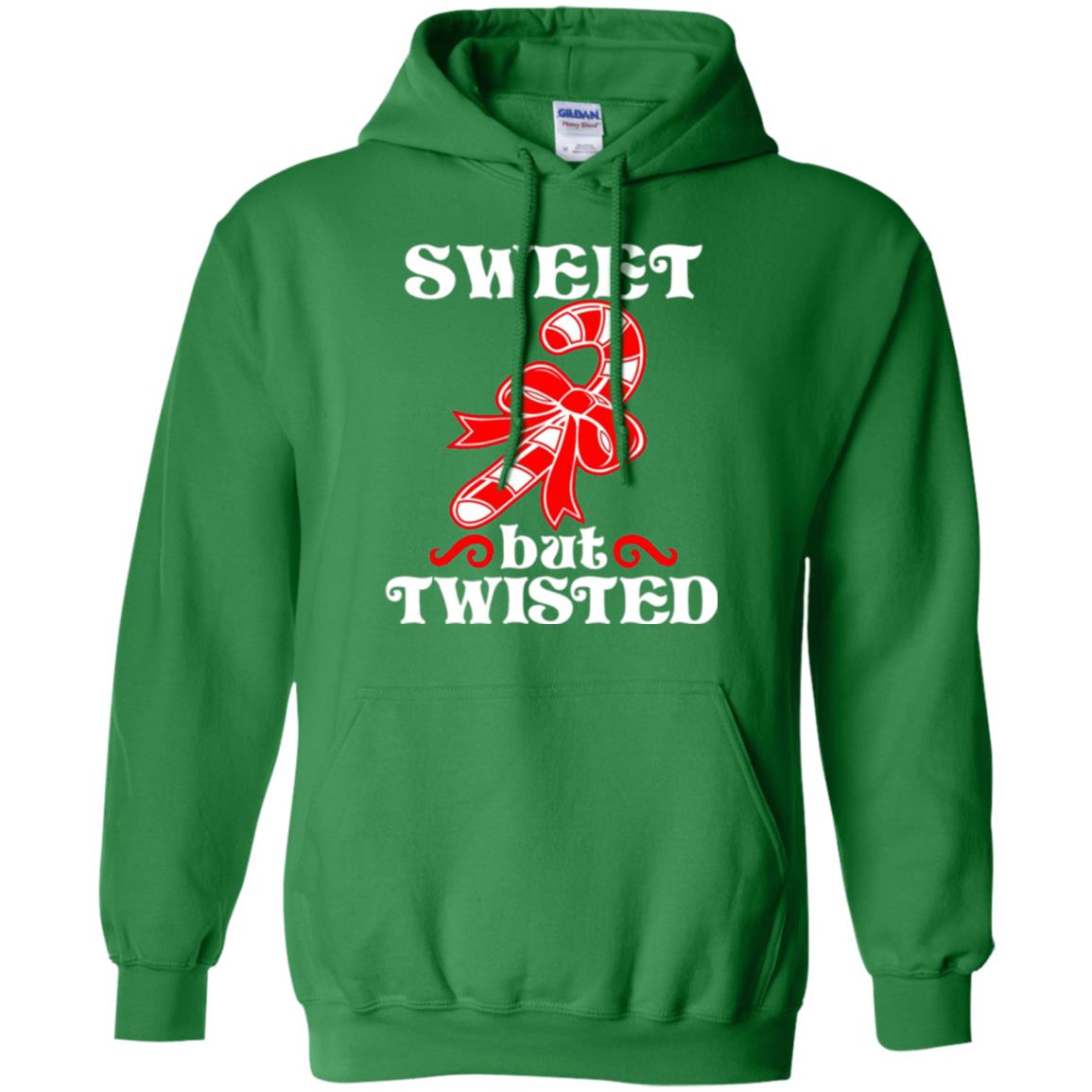 Sweet But Twisted Christmas T-shirt Irish Green