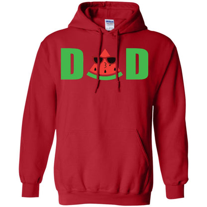 Dad Watermelon Funny Summer Melon Fruit Shirt For Daddy Red