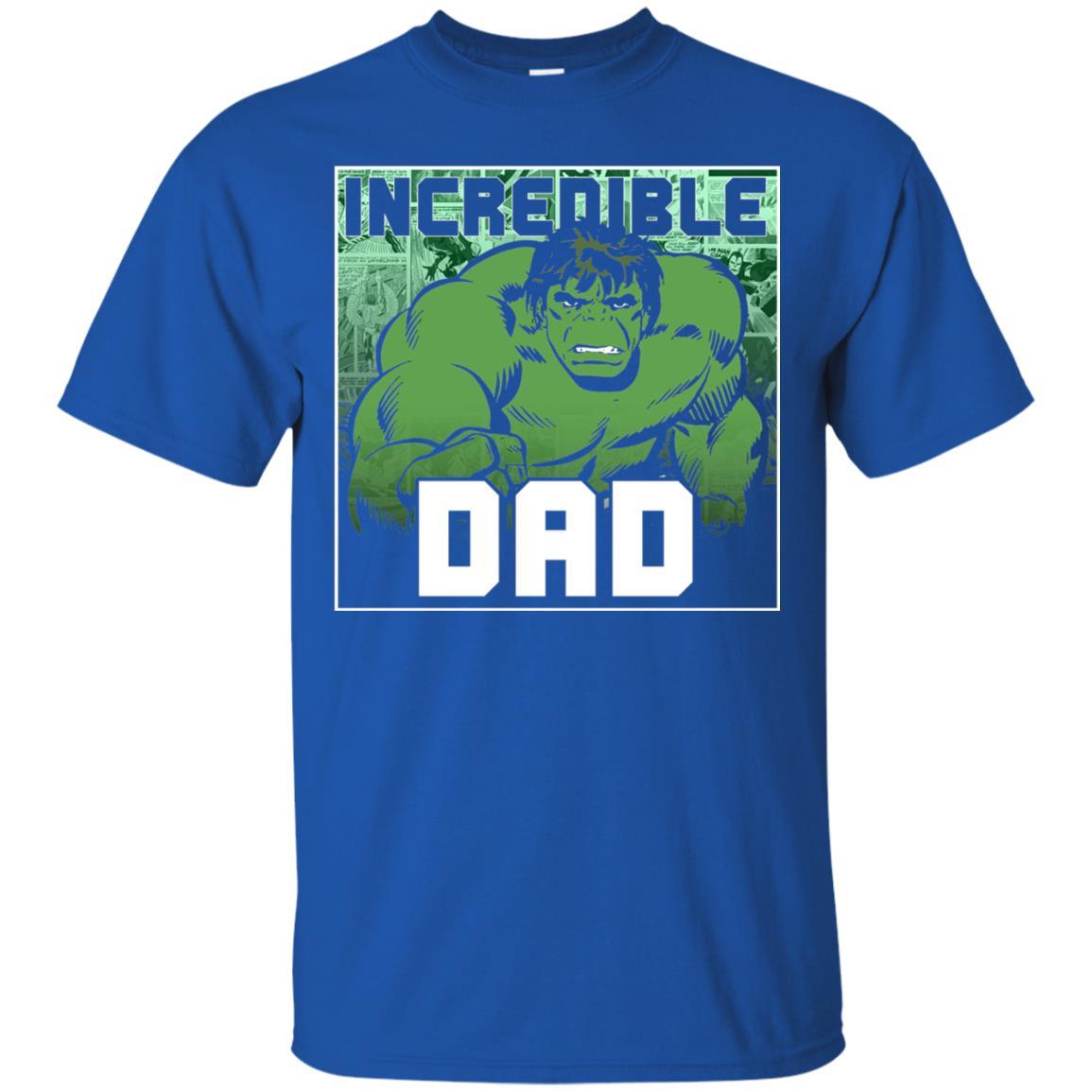 Daddy T-shirt Incredable Dad Royal