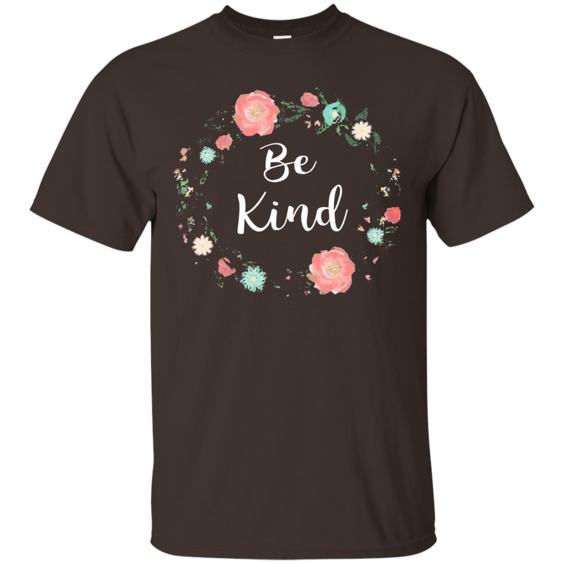 Be Kind Anti Bullying T-shirt Dark Chocolate